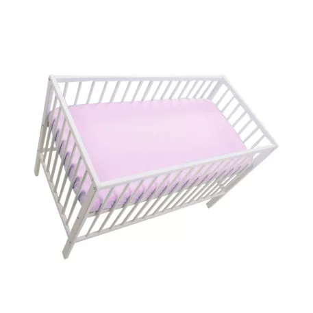 Mama Kiddies® Sofie Dreams napínací prostěradlo  – růžové, 120 × 60 cm