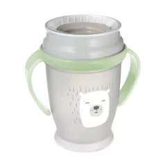   LOVI Hrneček 360° se svítícími úchyty BUDDY BEAR 250ml 9m+