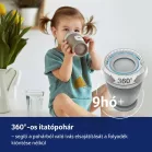 LOVI Hrneček 360° se svítícími úchyty BUDDY BEAR 250ml 9m+