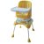 Mama Kiddies Play jedálenská stolička 2v1, farba žltá