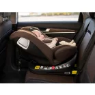 ISOFIX Mama Kiddies® iSize Capry bezpečnostní autosedačka otočná o 360° (40–150 cm) v béžové/hnědé barvě + Dárek