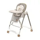 Mama Kiddies® Baby Siesta 4v1 multifunkční jídelní židlička v šedé barvě