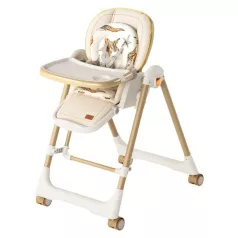   Mama Kiddies® Baby Siesta 4v1 multifunkční jídelní židlička v béžové barvě