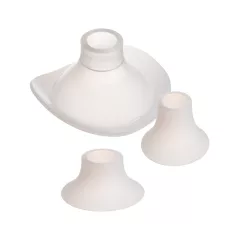   Canpol babies Náhradní silikonový trychtýř a vložky 24/21/19mm k odsávačce mateřského mléka Hands-Free