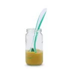 Nuvita Easy Eating 8485 teplotně citlivé lžičky, 2 ks – zelené