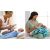 Kvalitní polštář na kojení ve tvaru podkovy - s výplní (ve více barevných provedeních)