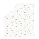Dětská žakárová deka tlustá dvoustěnná hladká 80*90 cm - chlapec