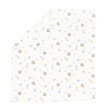 Dětská žakárová deka tlustá dvoustěnná hladká 80*90 cm - chlapec
