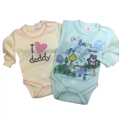 1 ks dívčí body s dlouhým rukávem – vel. 80