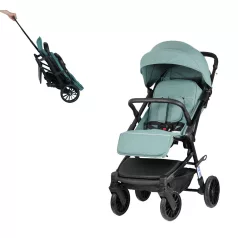   Kočárek Mama Kiddies Roadstar Sport v tyrkysové barvě + dárek