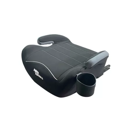 Mama Kiddies® Smart i-Size ISOFIX podsedák 125–150 cm – černý + dárek: držák na nápoj