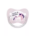 NIP Family latexový ortodontický dudlík 0–6 měsíců, 2 ks