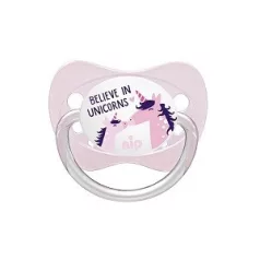   NIP Family latexový ortodontický dudlík 0–6 měsíců, 2 ks