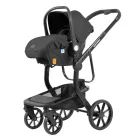 Autosedačka (vajíčko) Mama Kiddies Icon i-Size v černé barvě