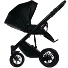 Sportovní kočárek Mama Kiddies Max 500 v černé barvě s nastavitelnou stříškou.