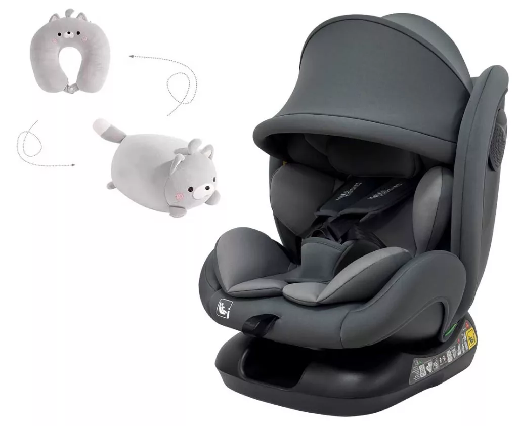 Mama Kiddies Nova Luxe autosedačka – tmavě šedá