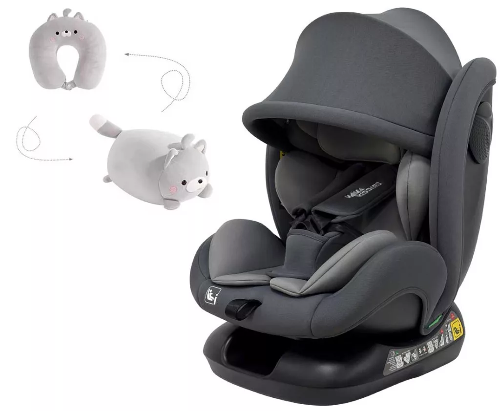 Mama Kiddies Nova Luxe autosedačka – světle šedá