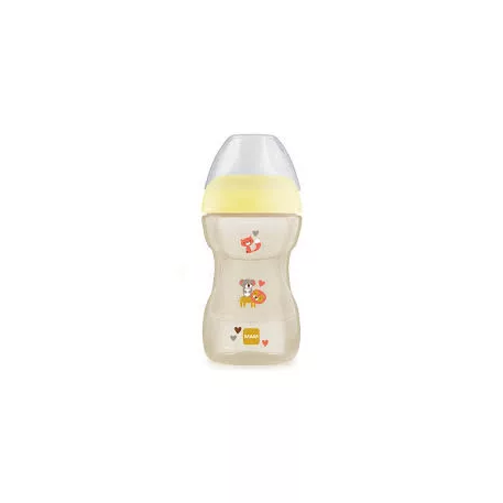 MAM Fun To Drink Cup učicí hrnek 270 ml, 8m+– žlutý