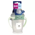 LOVI Hrneček nevylévací se svítícími úchyty BUDDY BEAR 250ml 6m+