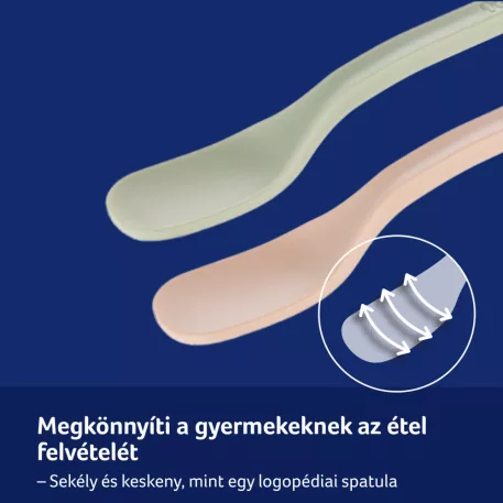 LOVI první krmící lžičky 6m+, 2 ks – Nude