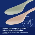 LOVI sada první krmící a polévkové lžíce 6m+, 2 ks – Nude