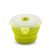 Nuvita skládací silikonový talíř 230ml – zelený