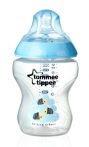 TOMMEE TIPPEE Kojenecká láhev 260 ml (0 m +) - modrá