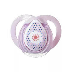   TOMMEE TIPPEE "Moda" Dudlík, Ortodontický - Silikon, 0-6 měsíců - pro holky