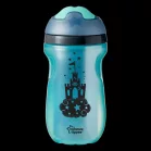 Tommee Tippee Insulated Sipper termohrnek s pítkem 260 ml, 12m+ – pro chlapce