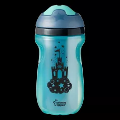   Tommee Tippee Insulated Sipper termohrnek s pítkem 260 ml, 12m+ – pro chlapce