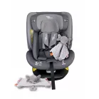 ISOFIX 360° otočná autosedačka Mama Kiddies® iSize Capry (40–150 cm) v šedé barvě + dárek