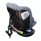 ISOFIX 360° otočná autosedačka Mama Kiddies® iSize Capry (40–150 cm) v šedé barvě + dárek