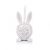 Uspávadlo-Přenosný králíček Chipolino Lullaby Bunny - bílý