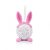 Uspávadlo Chipolino Portable Lullaby Bunny - růžový