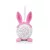 Uspávadlo Chipolino Portable Lullaby Bunny - růžový