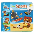 Dětská knížka do koupele BamBam - sport