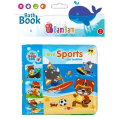Dětská knížka do koupele BamBam - sport
