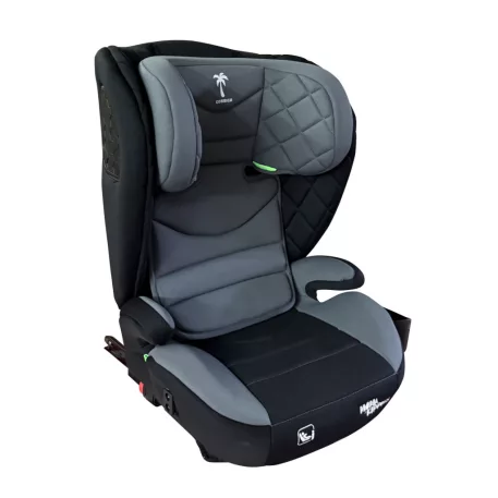 Mama Kiddies® i-Fix Corsica dětská autosedačka (100–150 cm) ve světle šedé barvě + dárek