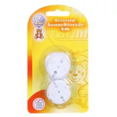 Baby Bruin ochranný kryt do elektrické zásuvky - 4 ks
