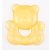BabyBruin chladící žvýkačka MACKO - žlutá