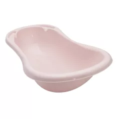 Tvarovaná velká vana - světle růžová