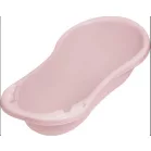 Tvarovaná velká vana - světle růžová