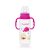 Baby Bruin dětská kojenecká láhev s ouškem, 240 ml + Dárek - růžová