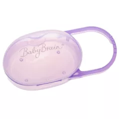 Baby Bruin box na dudlík - fialová