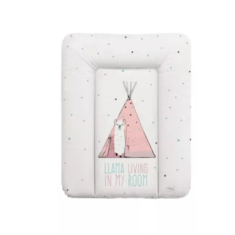 Mama Kiddies® měkká přebalovací podložka 50 × 70 cm – dívčí