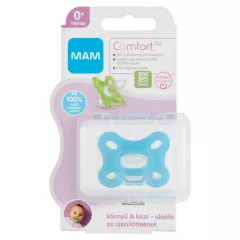   MAM Comfort měkký silikonový dudlík 0+ měsíců – pro chlapce