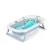Chipolino Isla skládací vanička s síťovanou vložkou pro miminko 81 cm-blue