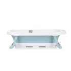 Chipolino Isla skládací vanička s síťovanou vložkou pro miminko 81 cm-blue