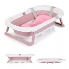 Chipolino Isla skládací vanička s síťovanou vložkou pro miminko 81 cm- Pink