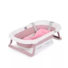 Chipolino Isla skládací vanička s síťovanou vložkou pro miminko 81 cm- Pink